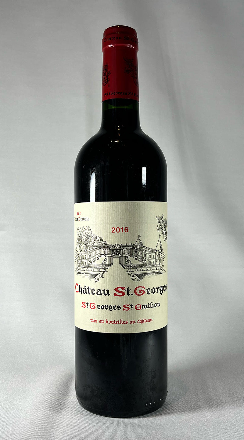 Ch. St Georges merlot-cabernet-cabernet franc 2016