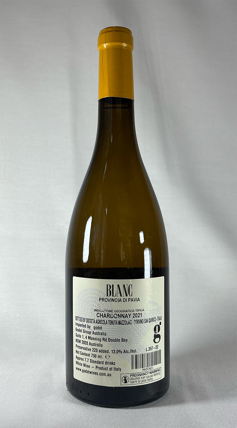 Mazzolino 'BLANC' Chardonnay 2022