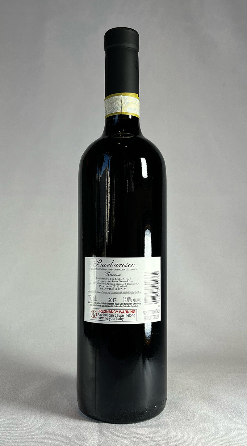 Roberto Sarotto Riserva nebbiolo 2018