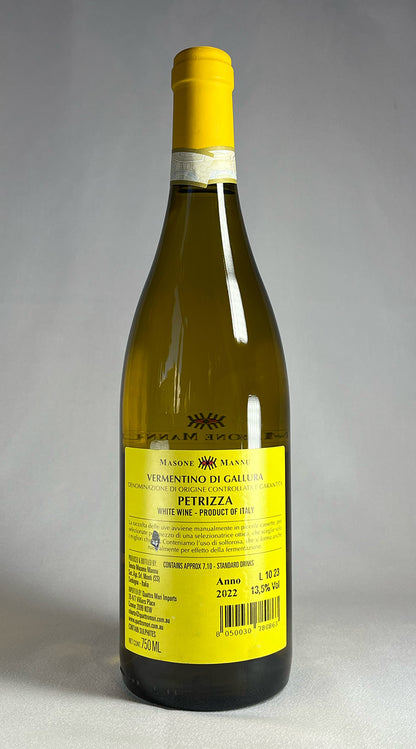 Masone Mannu 'Petrizza' vermentino 2022