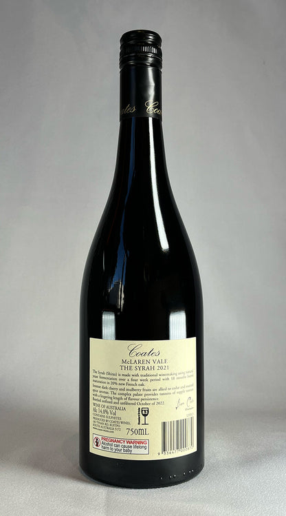 Coates 'The Syrah' syrah 2021