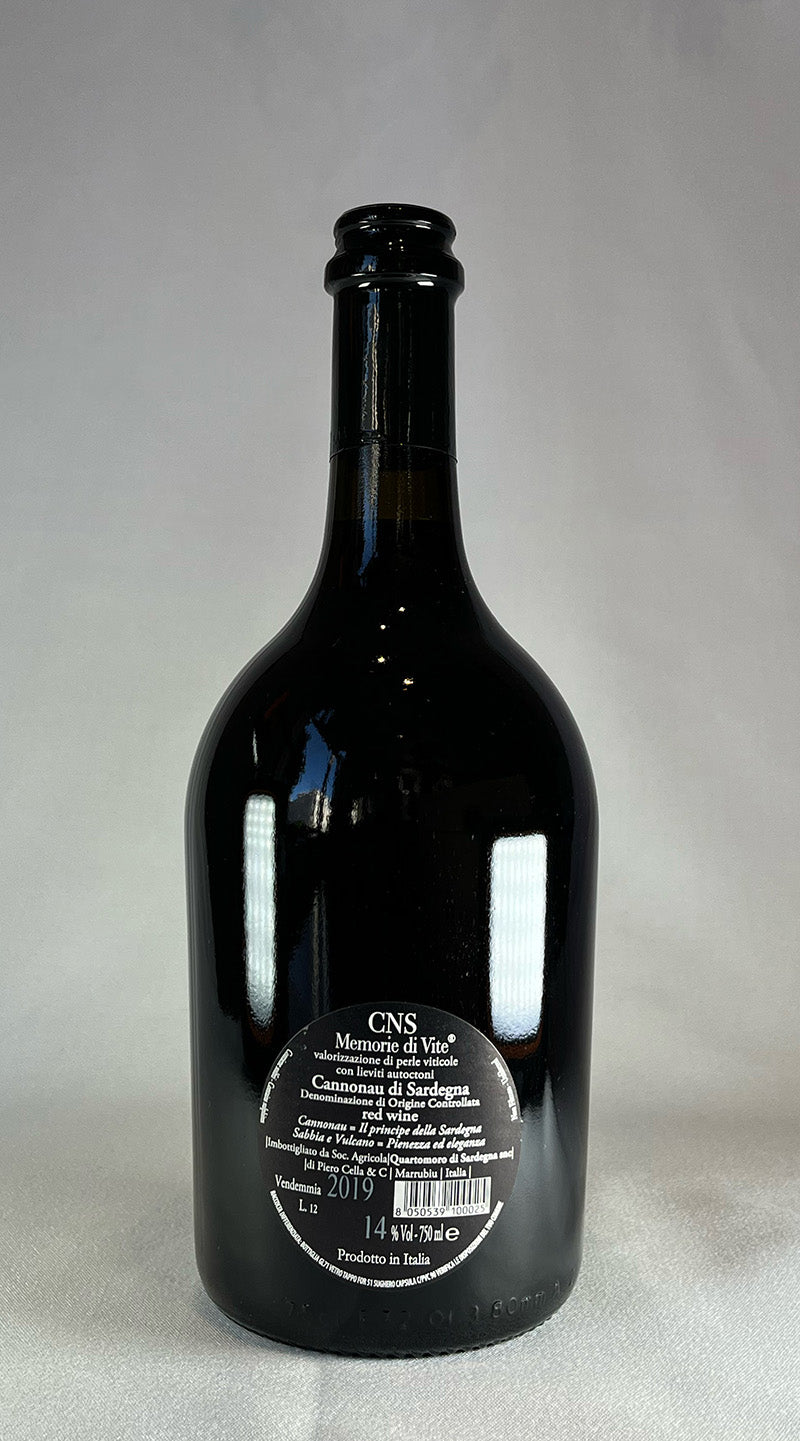 Quartomoro 'Memorie di Vite CNS' cannonau (grenache) 2019