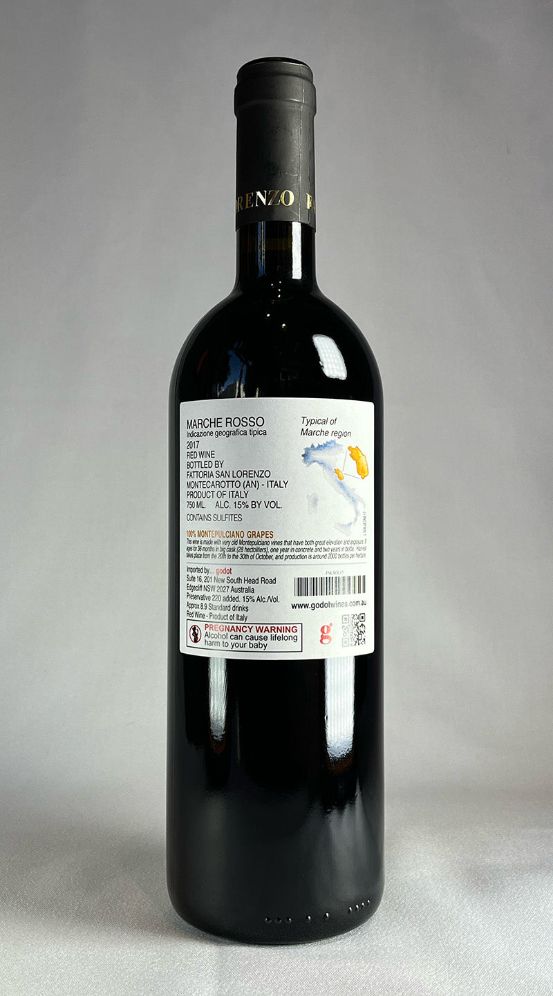 San Lorenzo 'il Solleone' montepulciano 2017