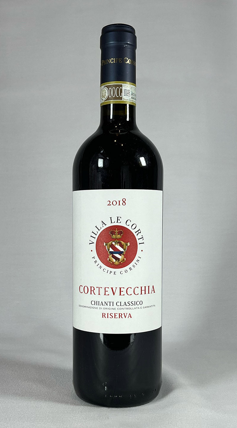 Villa le Corti 'Cortevecchia' sangiovese Riserva 2018