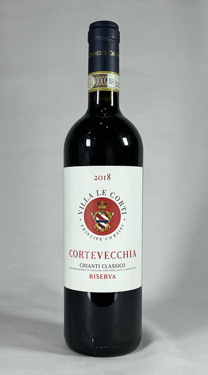 Villa le Corti 'Cortevecchia' sangiovese Riserva 2018